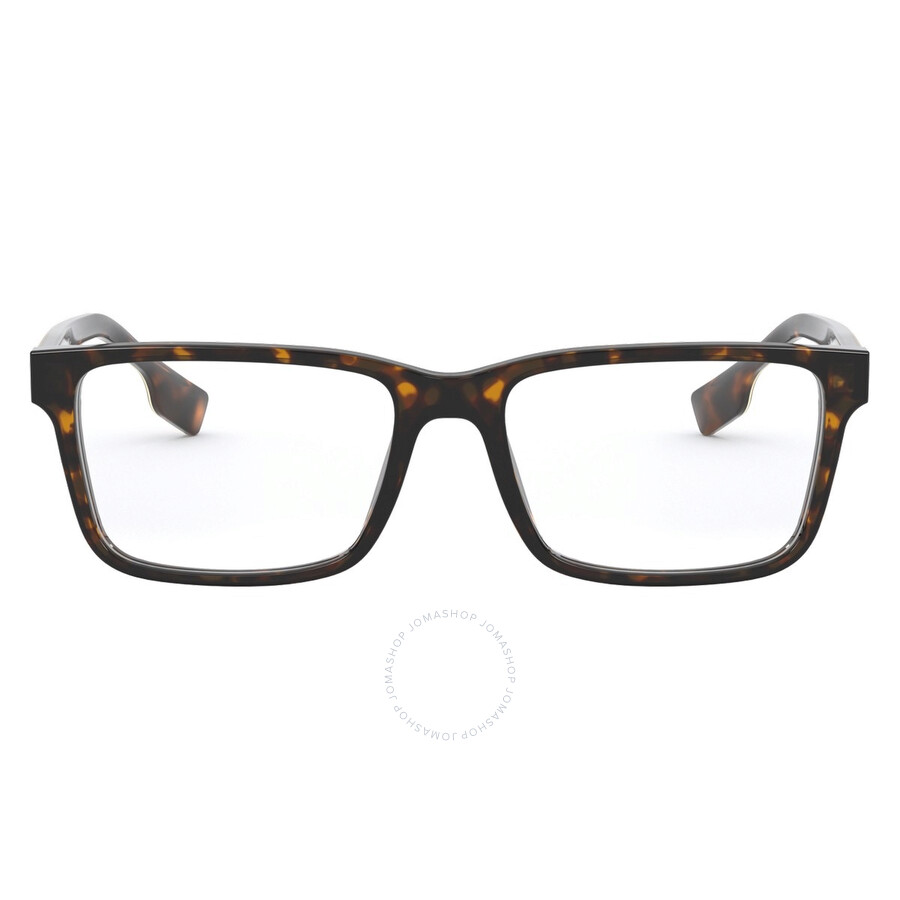 Burberry Demo Rectangular Men's Eyeglasses Be2320 3864 55 In Red