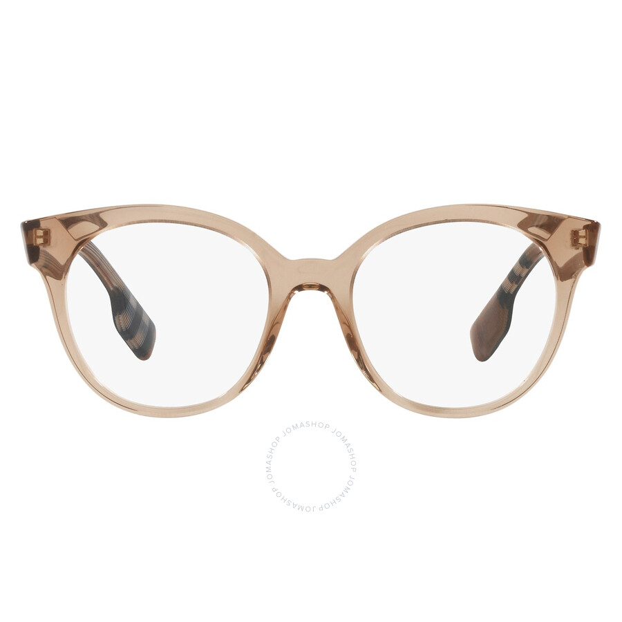 Burberry Jaqueline Demo Oval Ladies Eyeglasses Be2356 3992 49 In Red