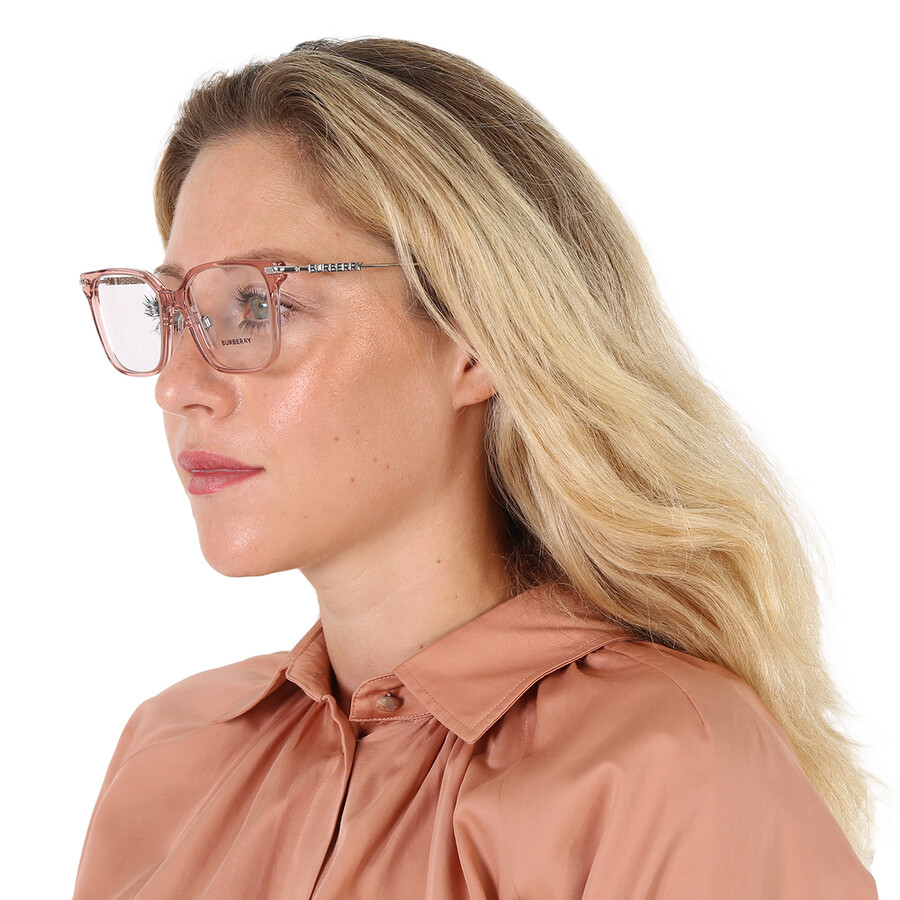 Burberry Elizabeth Demo Square Ladies Eyeglasses Be2376 4069 52 In Red