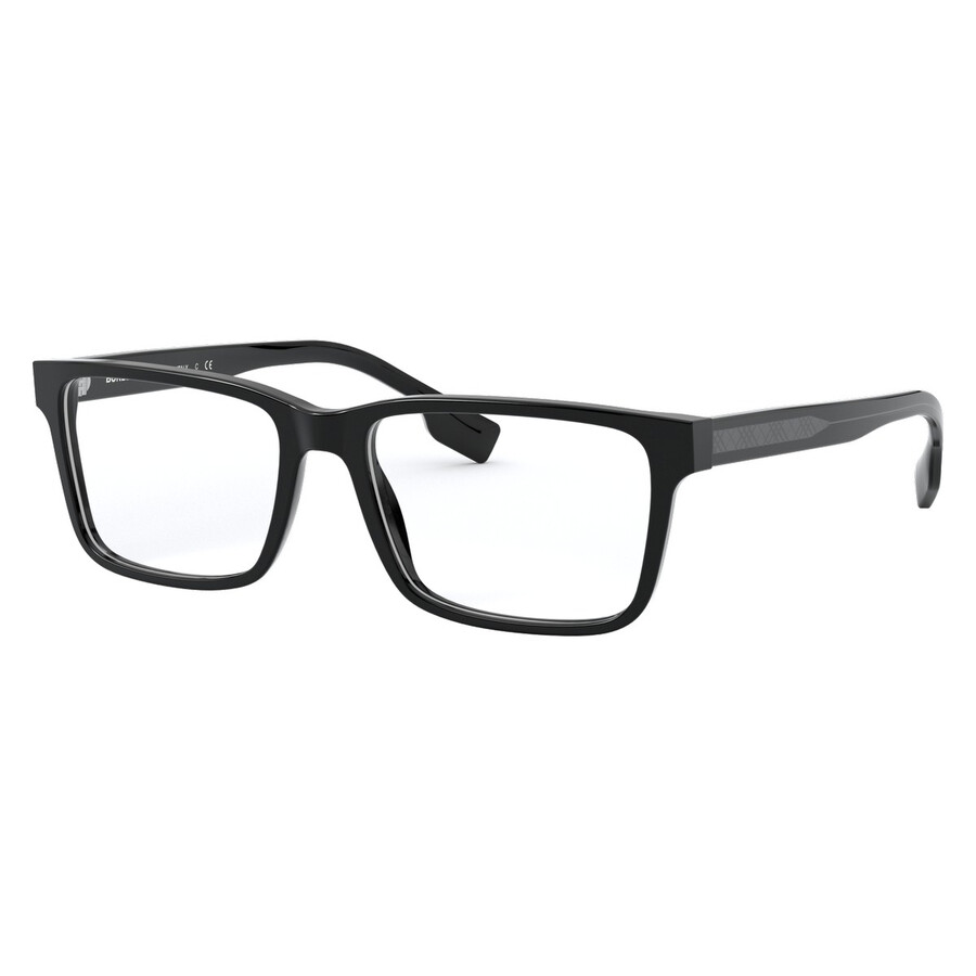 Burberry Heath Demo Square Men's Eyeglasses Be2320 3862 53