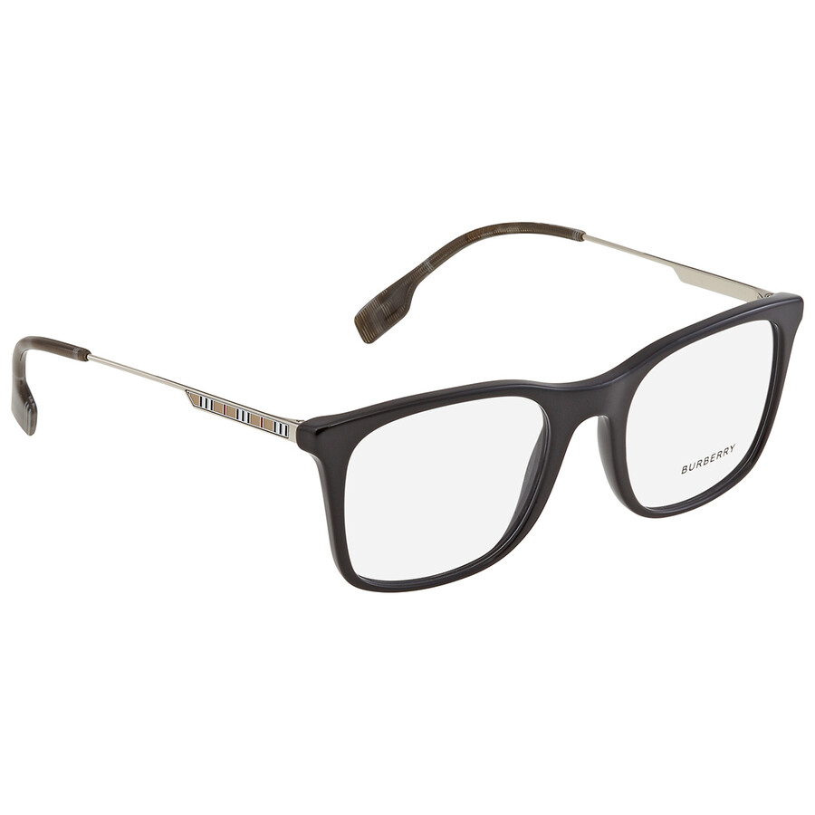 Burberry Demo Square Men's Eyeglasses Be2343 3001 51 In Red