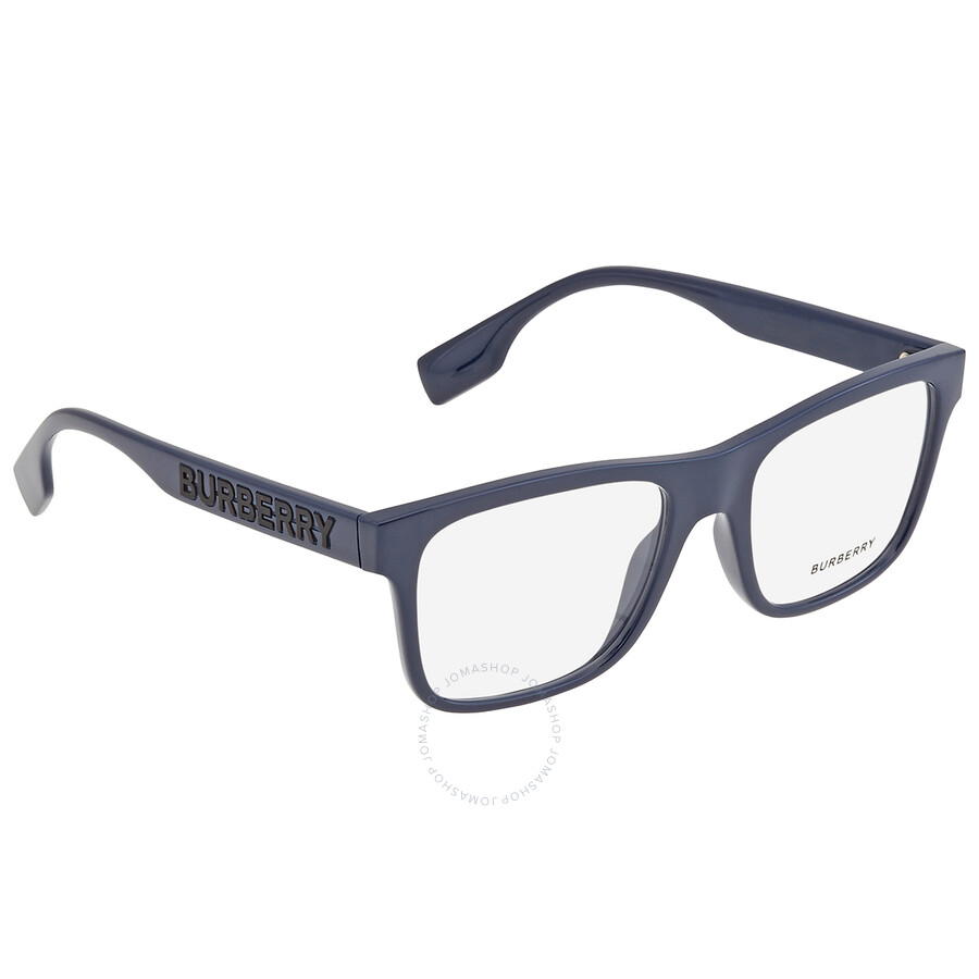 Burberry Carter Demo Square Men's Eyeglasses Be2353 3961 53 In Blue