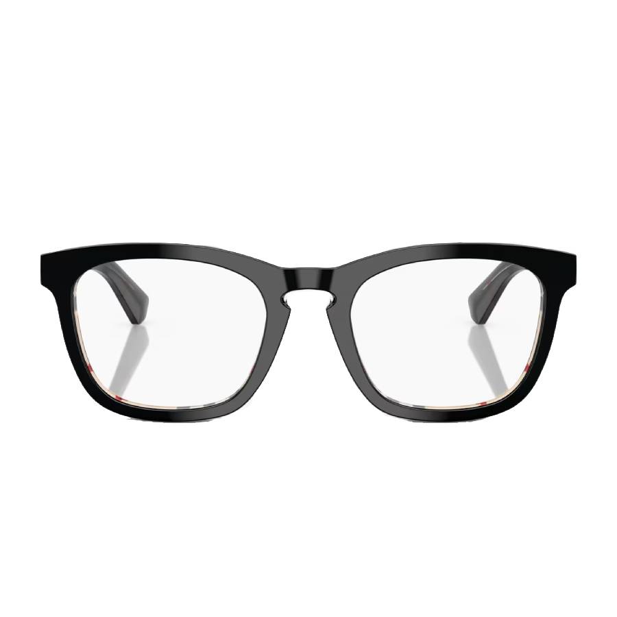 ?️ New Burberry BE2417 4121 53mm Eyeglasses - Top Black On Vintage Check Frame NEW BURBERRY BE2417 4121 Top Black On Vintage Check 53mm  main image 2