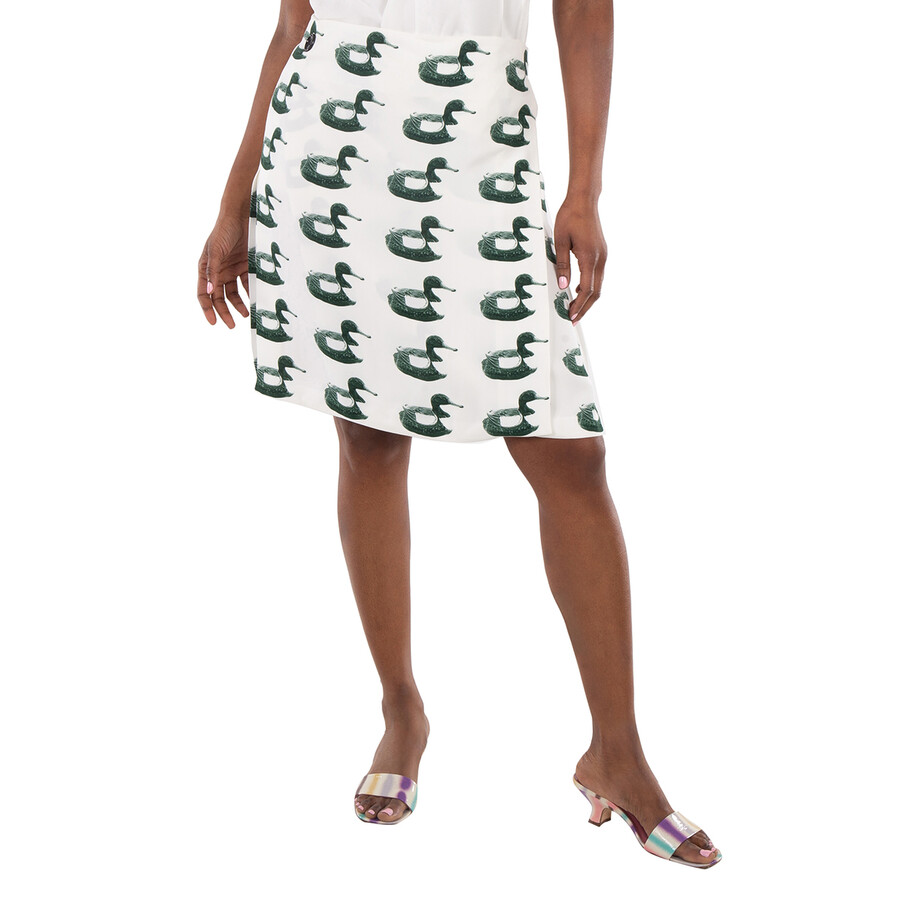 スカート Burberry Biscuit Satin Skirt Biscuit satin skirt – G&B