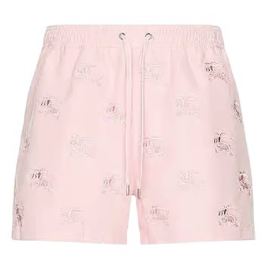 Burberry Ekd Motif-embroidered Swim Shorts