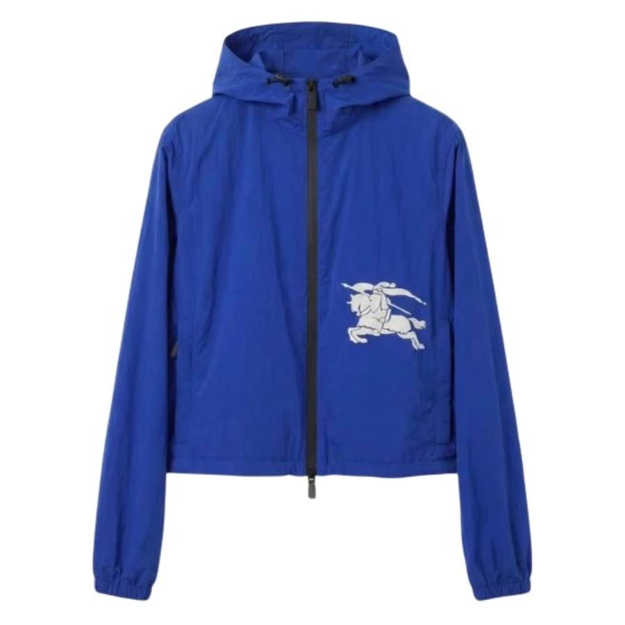 Burberry EKD Logo Hooded Nylon Jacket, Size X-Large 8105359 Burberry EKD Logo Hooded Nylon Jacket, Size X-Large 8105359