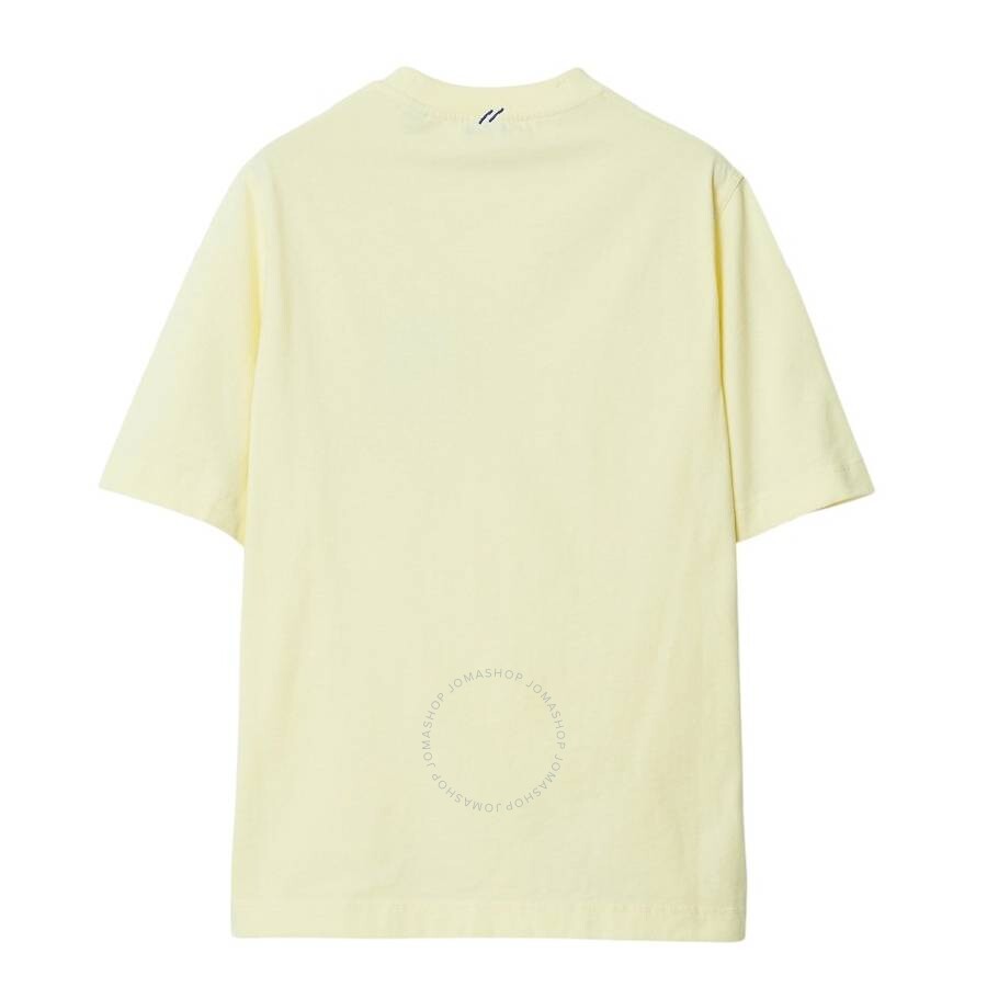 Tシャツ・カットソー BURBERRY Men T-shirt Yellow Cream 8083593 Burberry Outlet: T-shirt men - Yellow Cream | Burberry t