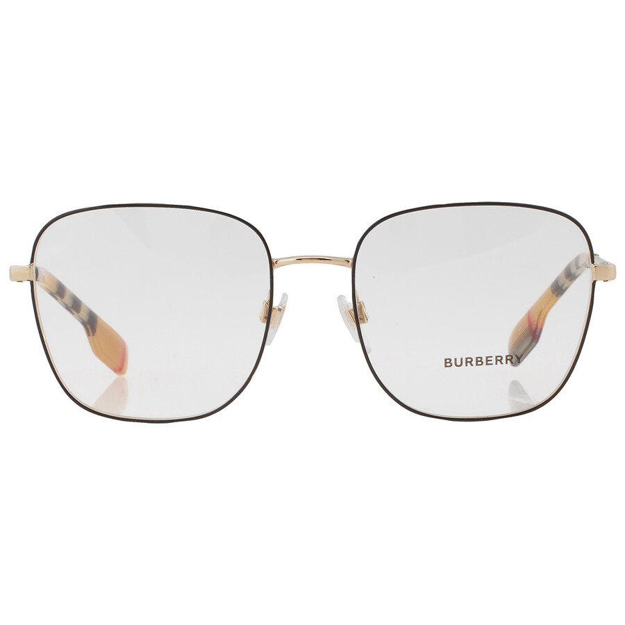 Burberry Elliott Demo Square Ladies Eyeglasses Be1347 1109 54 In Red