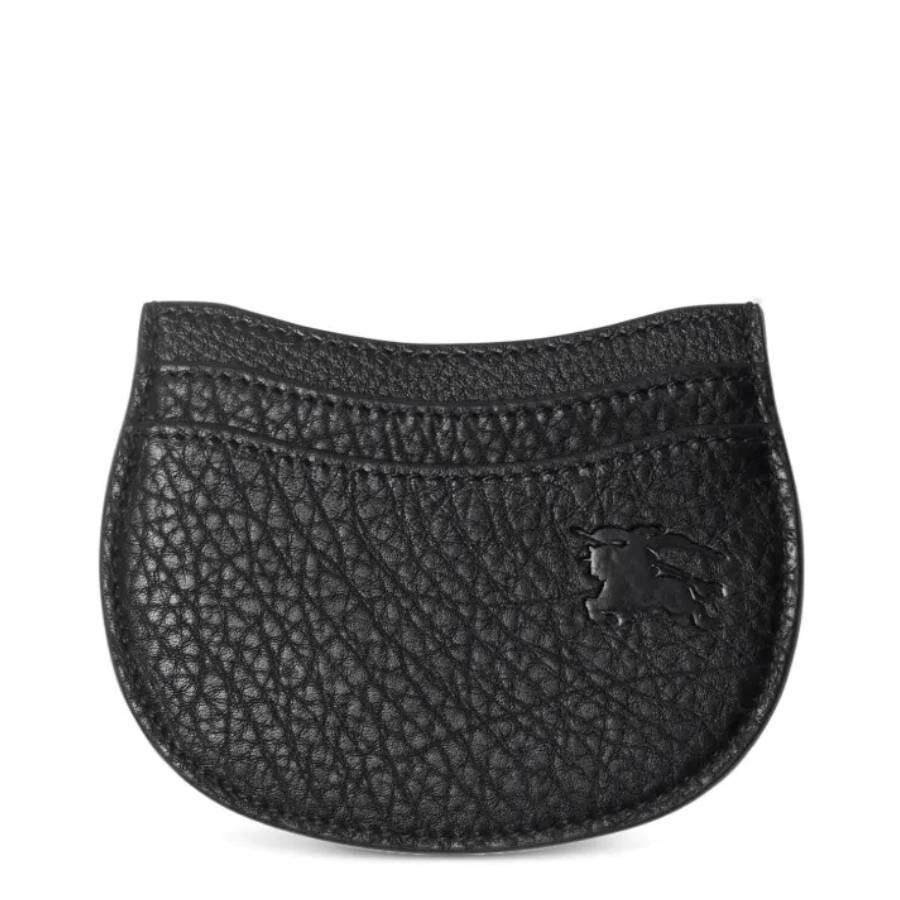 Burberry Embossed Logo Rocking Horse Cardholder In Purple