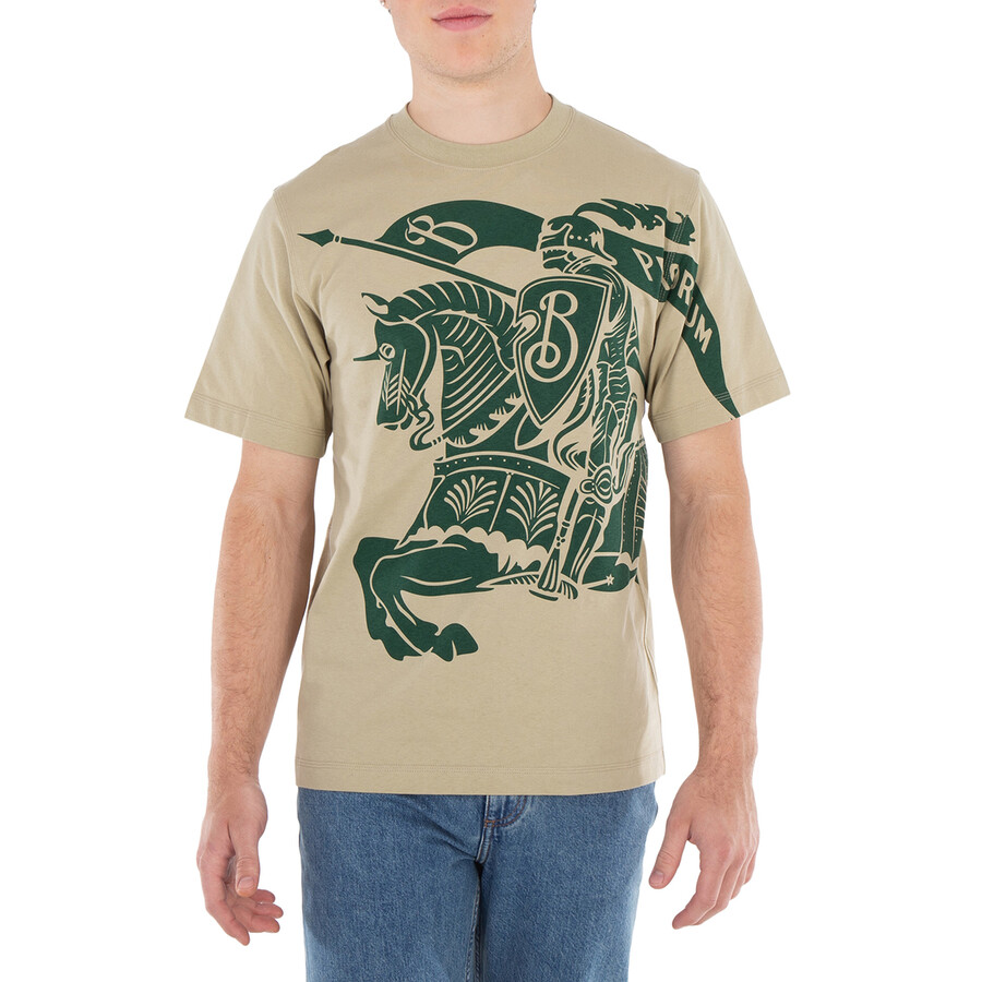 Equestrian Knight Crewneck Cotton T-Shirt