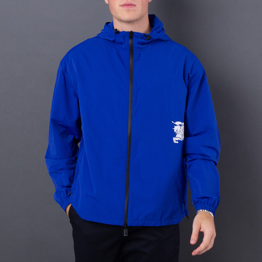 Equestrian Knight-Applique Hooded Jacket