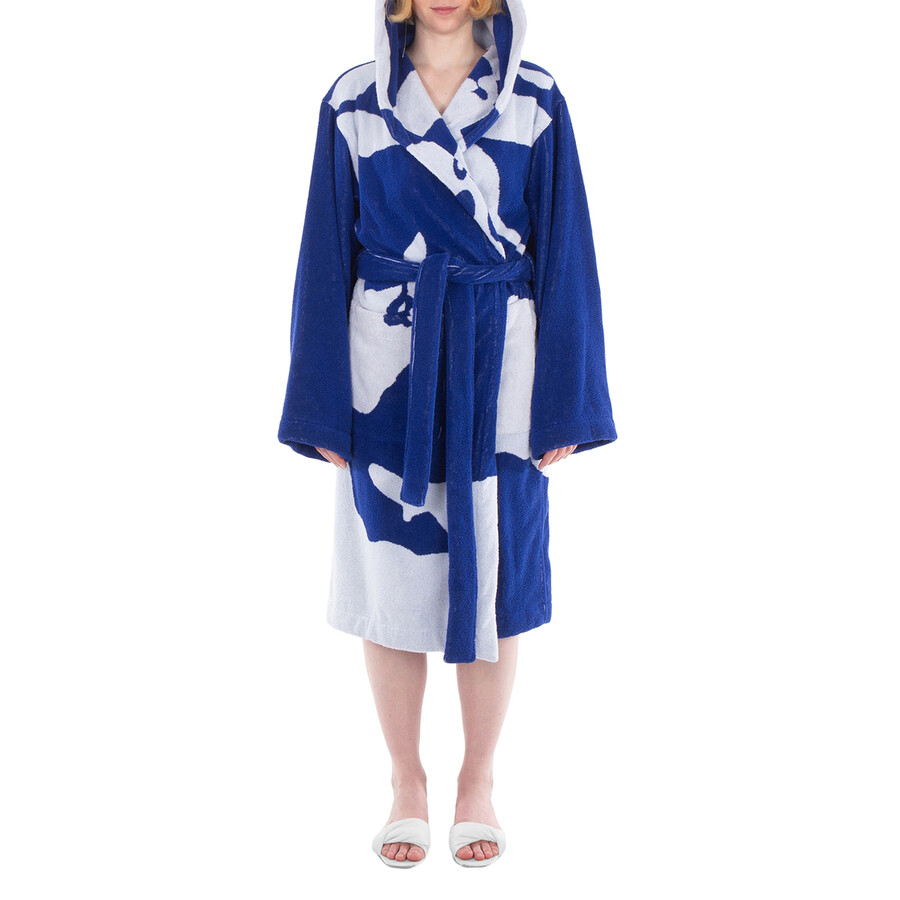 Equestrian Knight-Print Robe