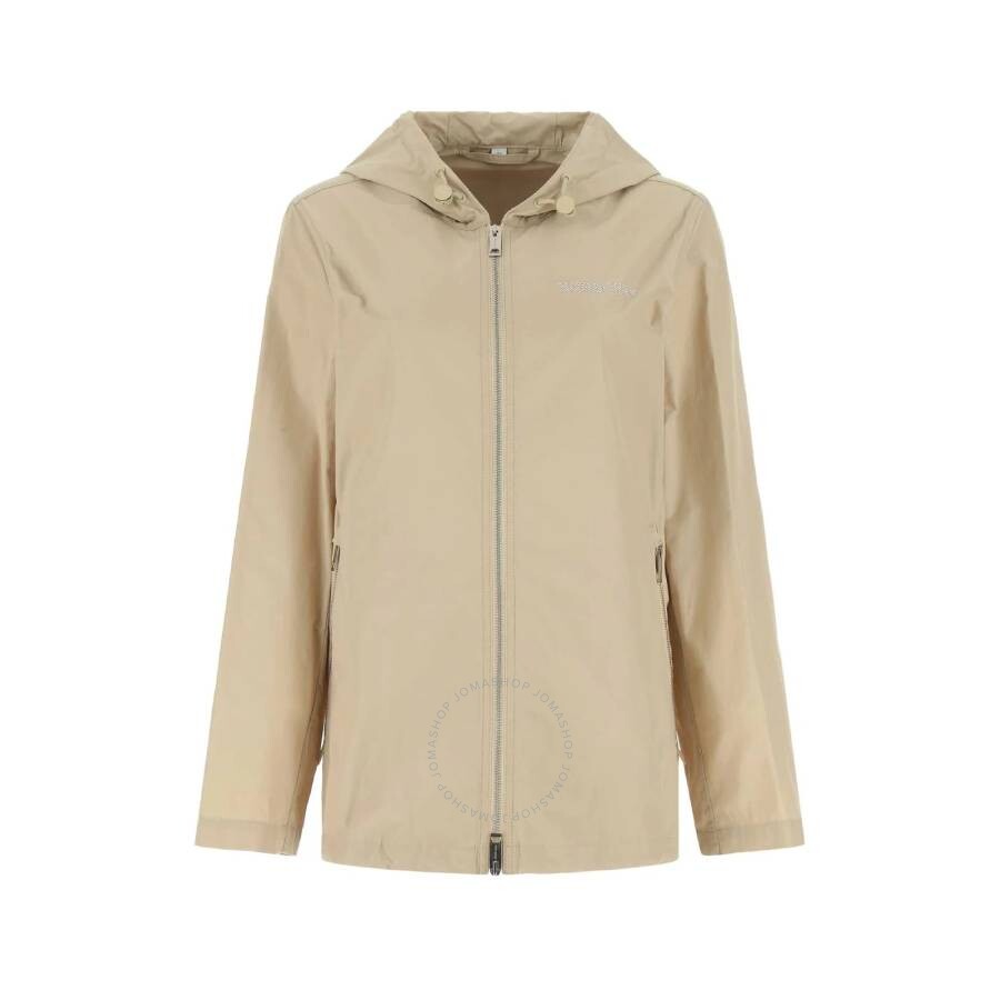 Burberry Everton Logo Detail Hooded Jacket