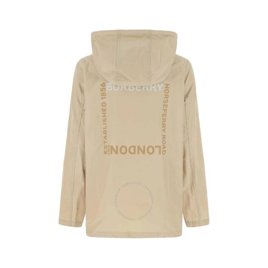 Burberry Everton Logo Detail Hooded Jacket