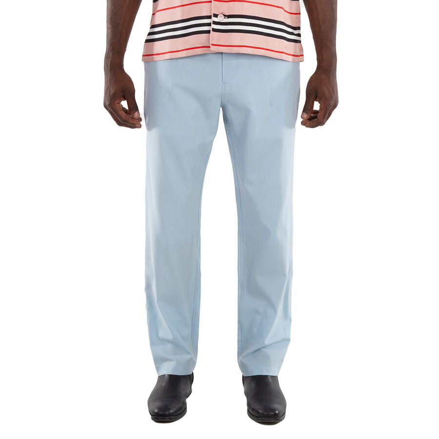 Ezra Wool Tailored Trousers With Logo