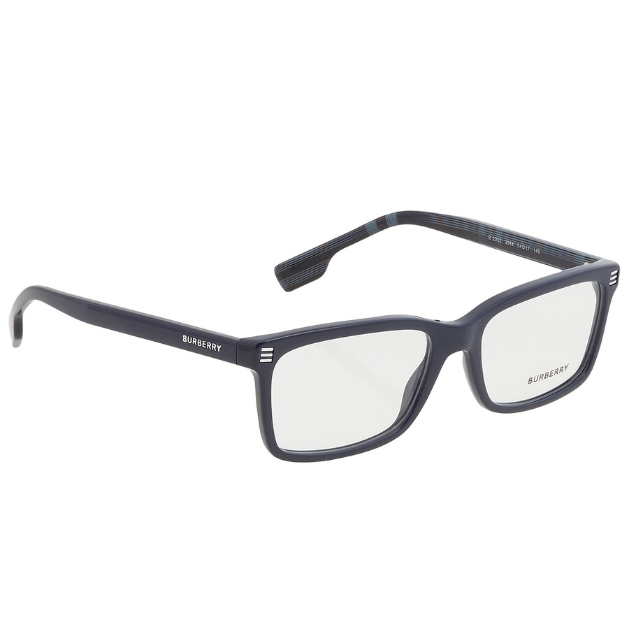 Burberry Foster Demo Rectangular Men's Eyeglasses Be2352 3988 54