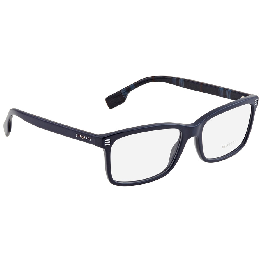 Burberry Foster Demo Rectangular Men's Eyeglasses Be2352 3988 56 In N/a