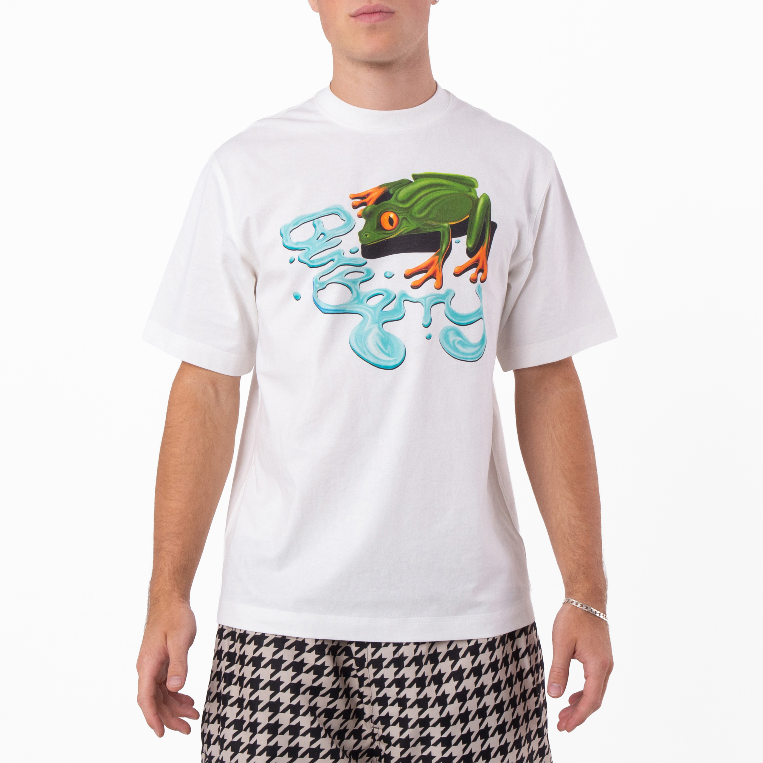Burberry Frog Crew Neck Cotton T-Shirt, Size XXXL 8090618