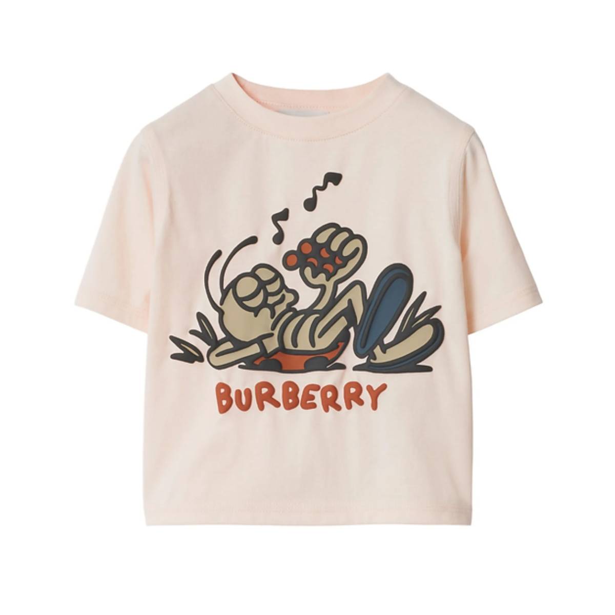 Burberry Girls Ladybug Print Cotton Tee, Size 6M 8104629