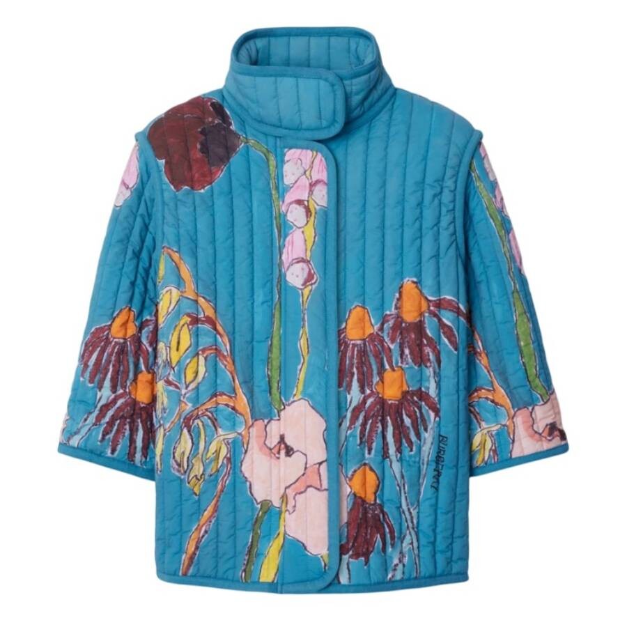 Girls Thistle Quilted Stretch Nylon Jacket