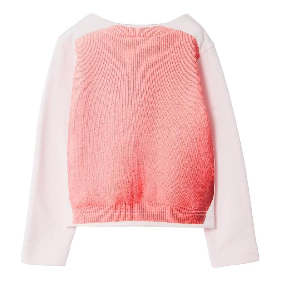 Burberry Girls Trompe Ekd Cotton Cardigan