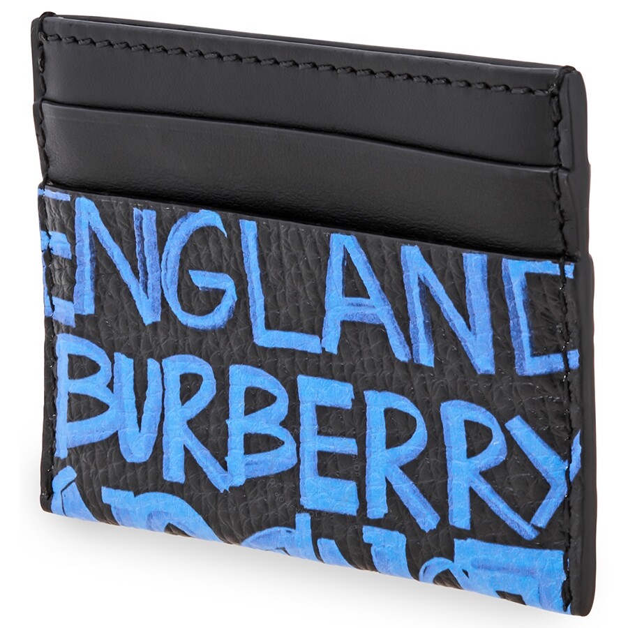 burberry graffiti card holder