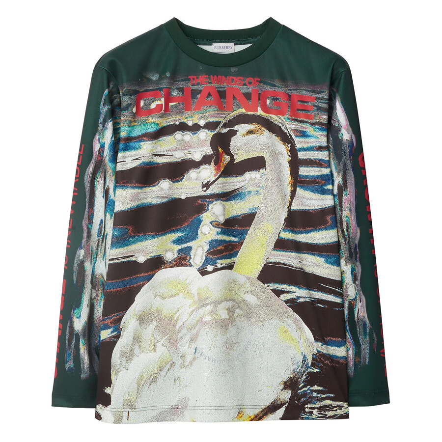 Burberry Swan Print Top