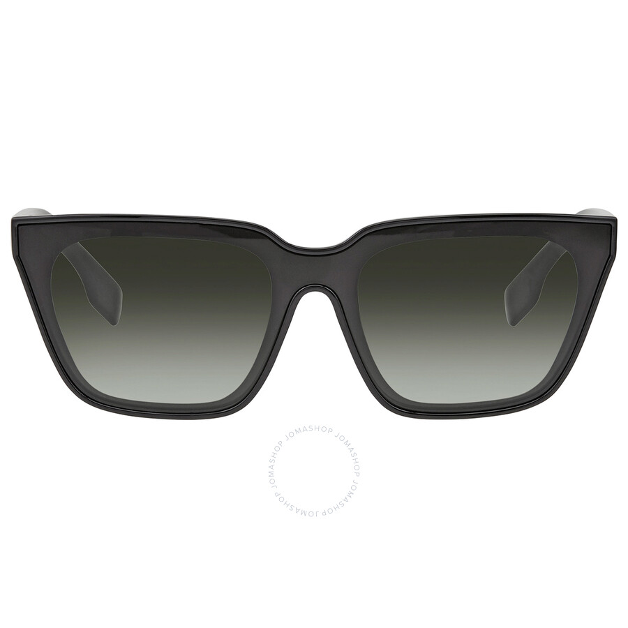Burberry Green Gradient Square Ladies Sunglasses Be4279 3001/8e 140 In Multi