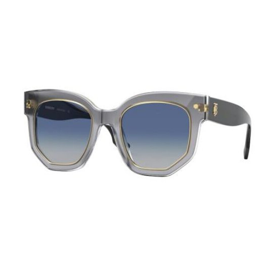 Burberry Grey Gradient Blue Ladies Sunglasses 0BE4307F 38314L 50 0BE4307F 38314L 50