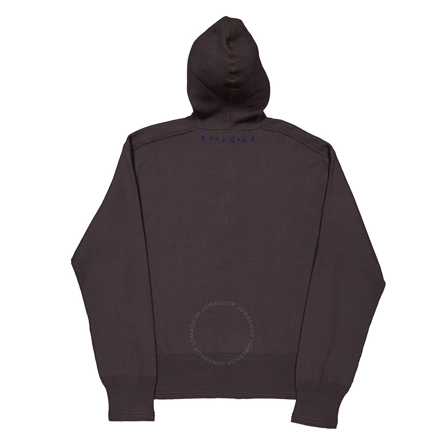 Half-Zip Wool Hooded Sweatshirt