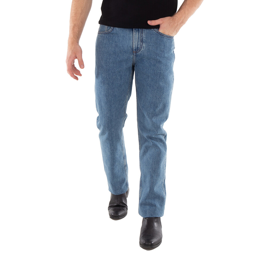 Burberry Haringate Slim Fit Cotton Denim Jeans, Size 33L