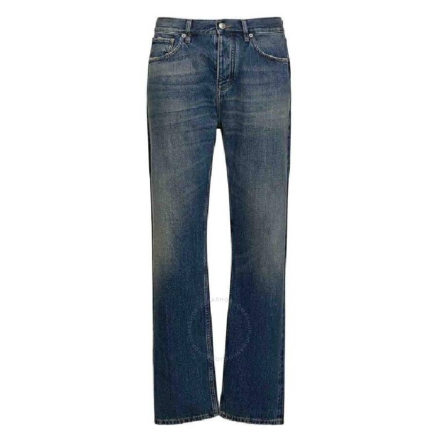 Burberry Hawkin Mid Rise Cotton Jeans, Waist Size 38R