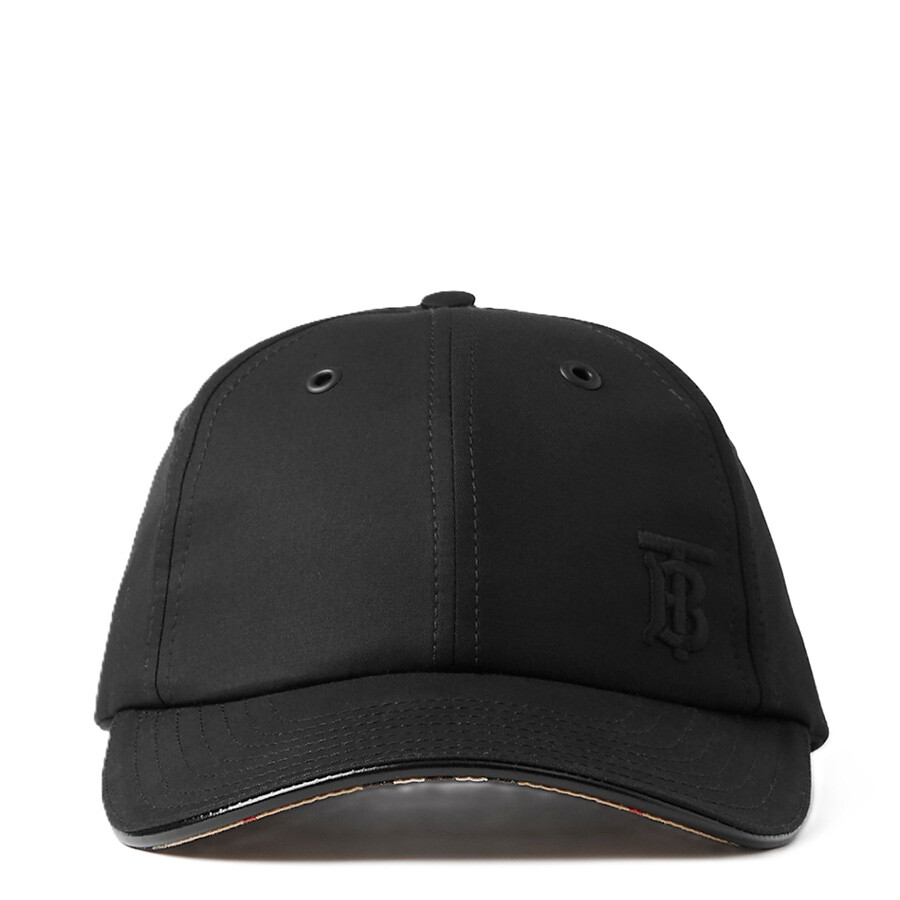 キャップ Burberry FW25 Black cotton baseball cap (8108829 A1189) A8F23154-470C-4BA5-B774-