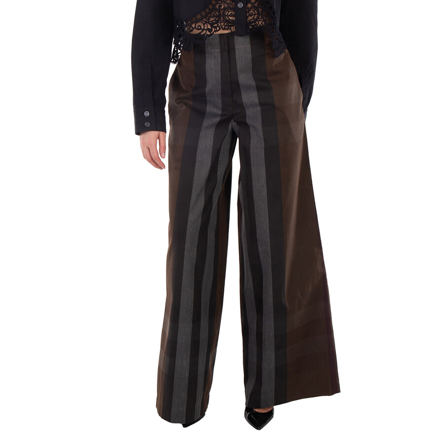 High Waist Wide Leg Trousers