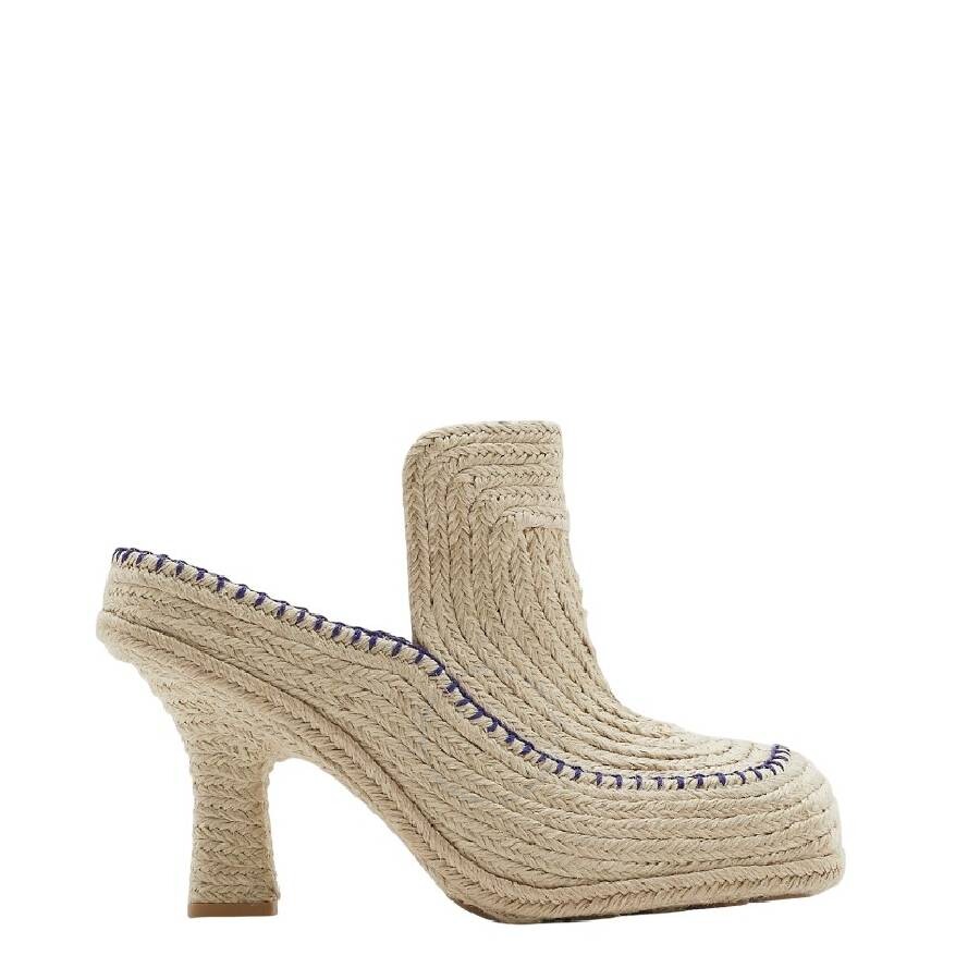 Burberry Highland Woven Cord Mules