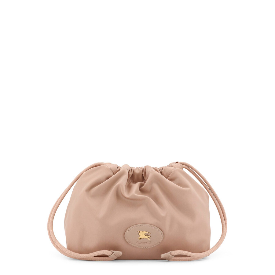 Burberry Horseshoe Drawstring Clutch Bag In Multi