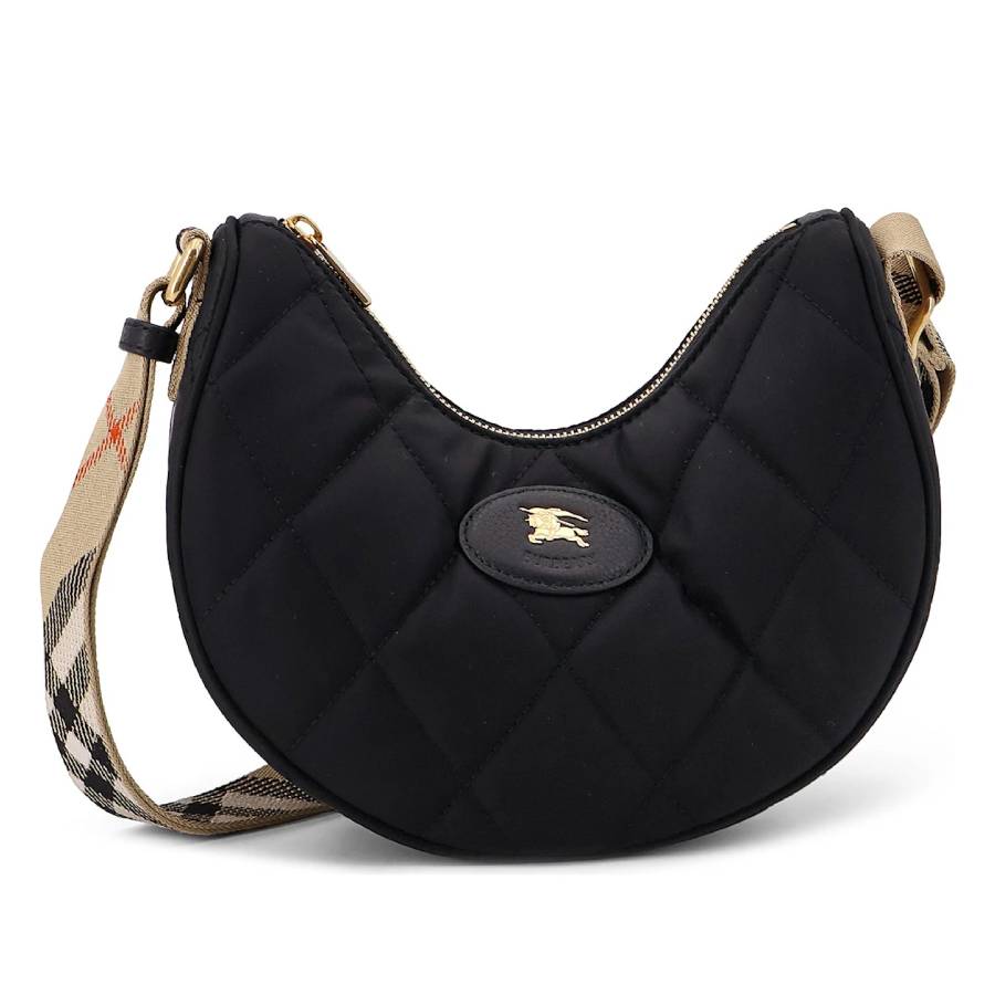 Burberry Horseshoe Nylon Shoulder Bag 8111928 5045709680233