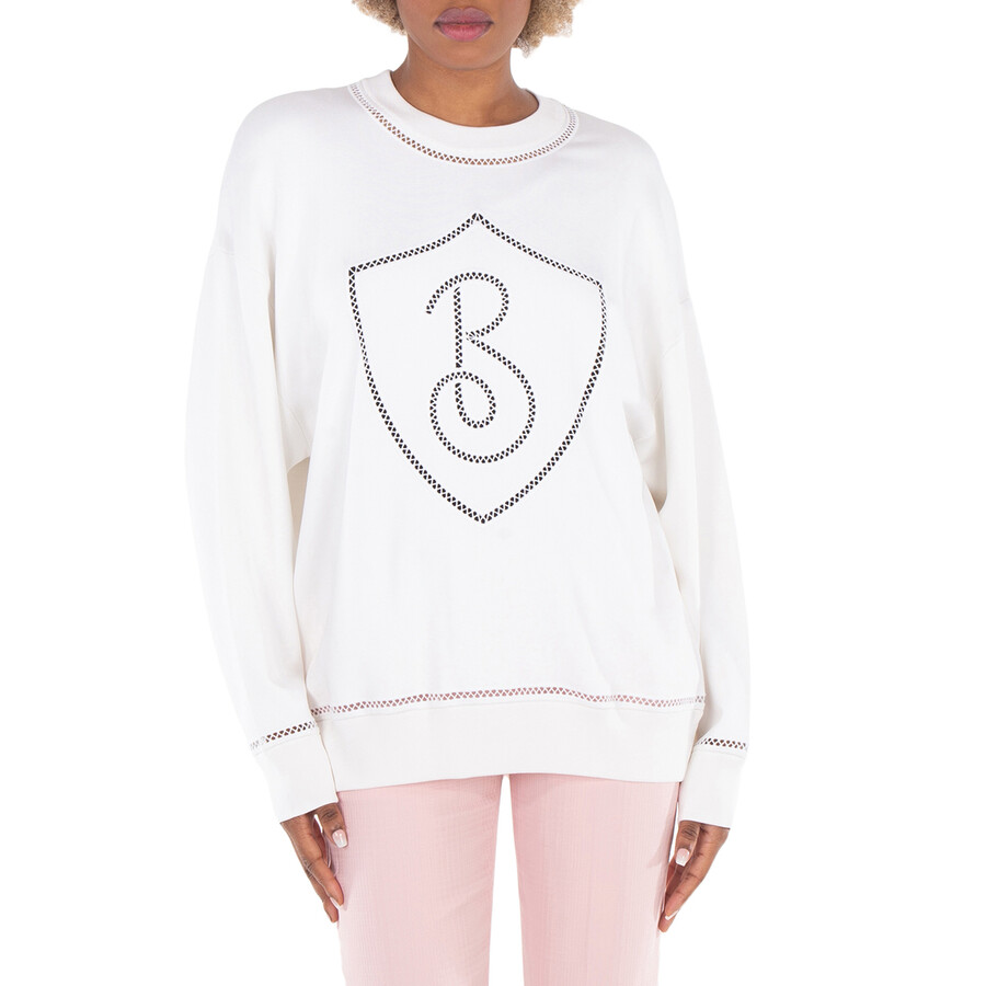 Inset Logo Crewneck Sweatshirt