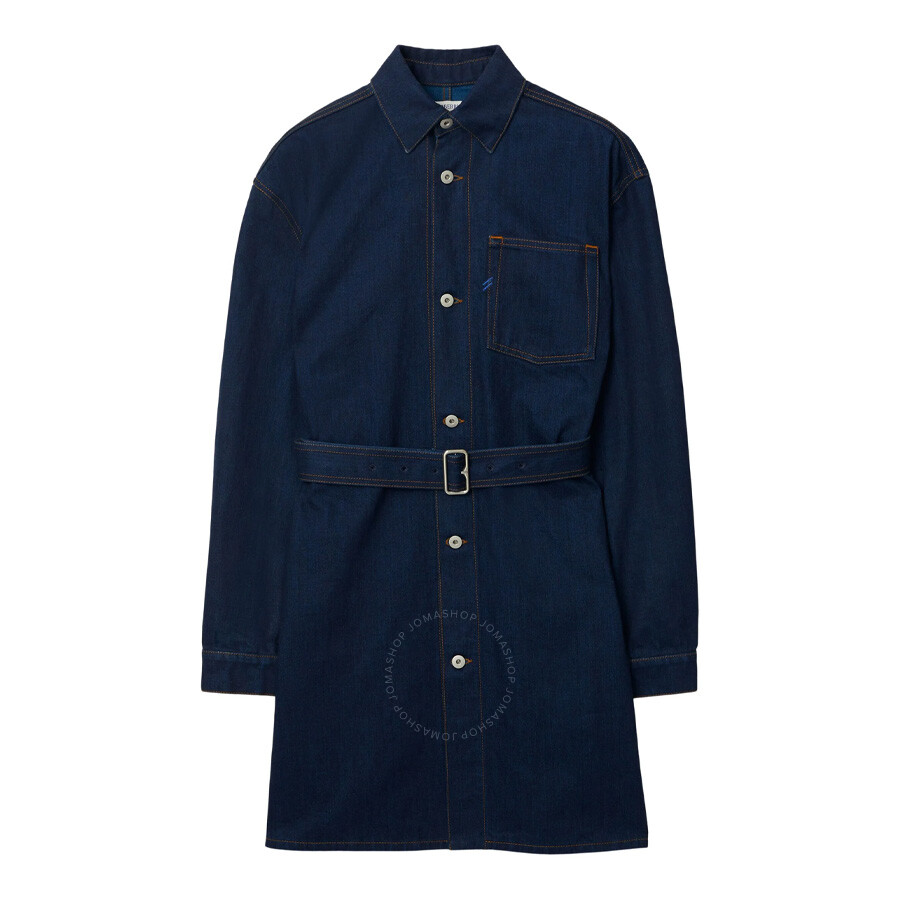 Burberry Japanese Belted Denim Shirtdress