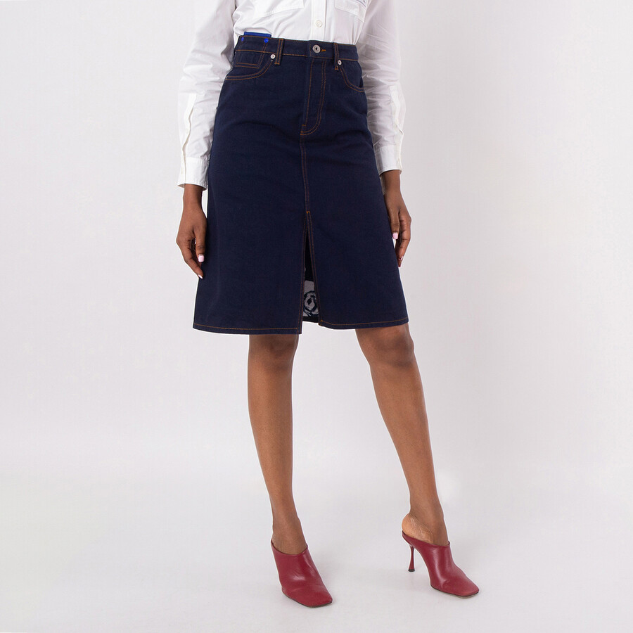 Japanese Denim Midi Skirt