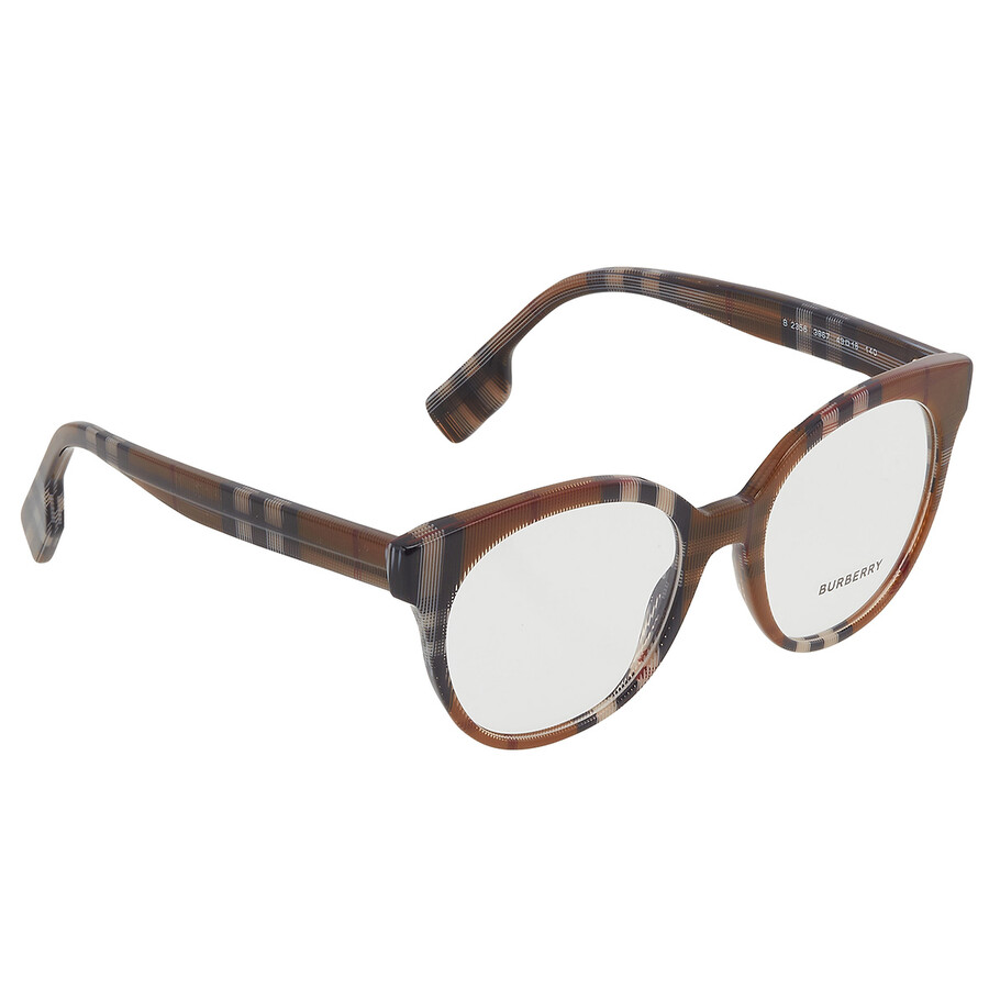 Burberry Jaqueline Demo Round Ladies Eyeglasses Be2356 3967 49 In N/a
