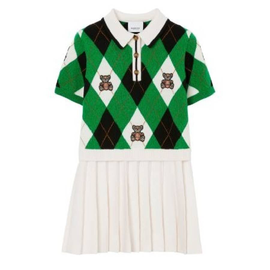 Pull PGA Tour Vert à Motif Argyle - Taille L, Occasion Très Bon état