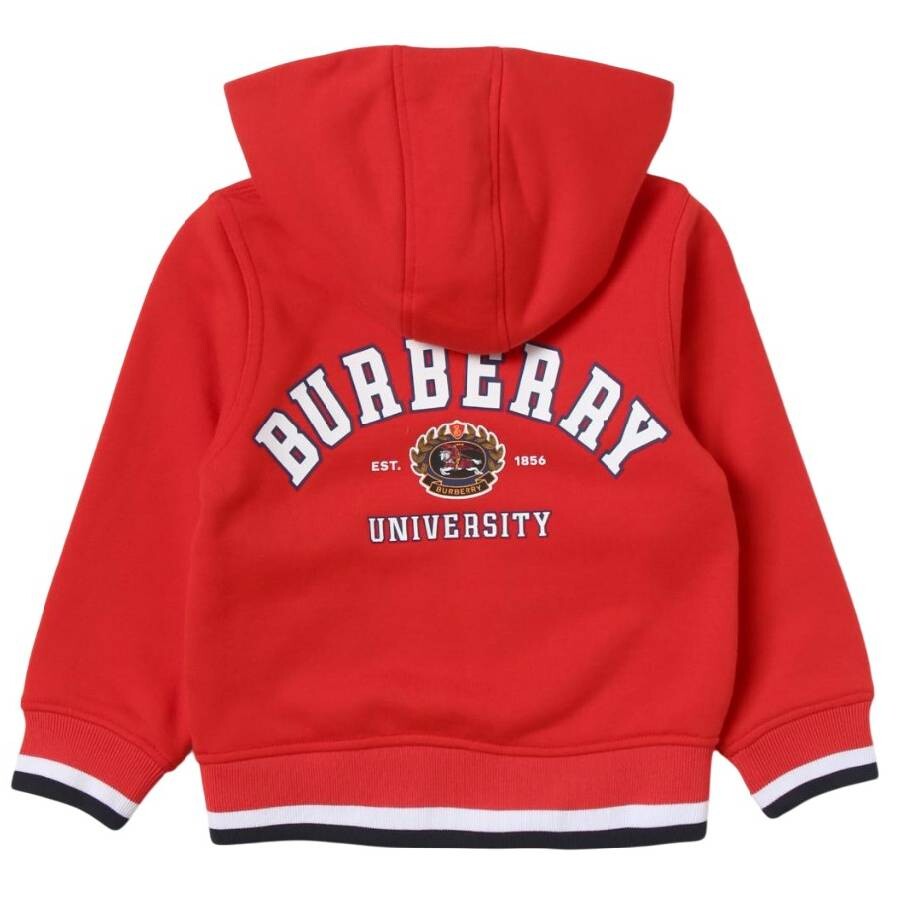Shop Kids College Logo-Print Long Sleeve Hoodie on Sale at