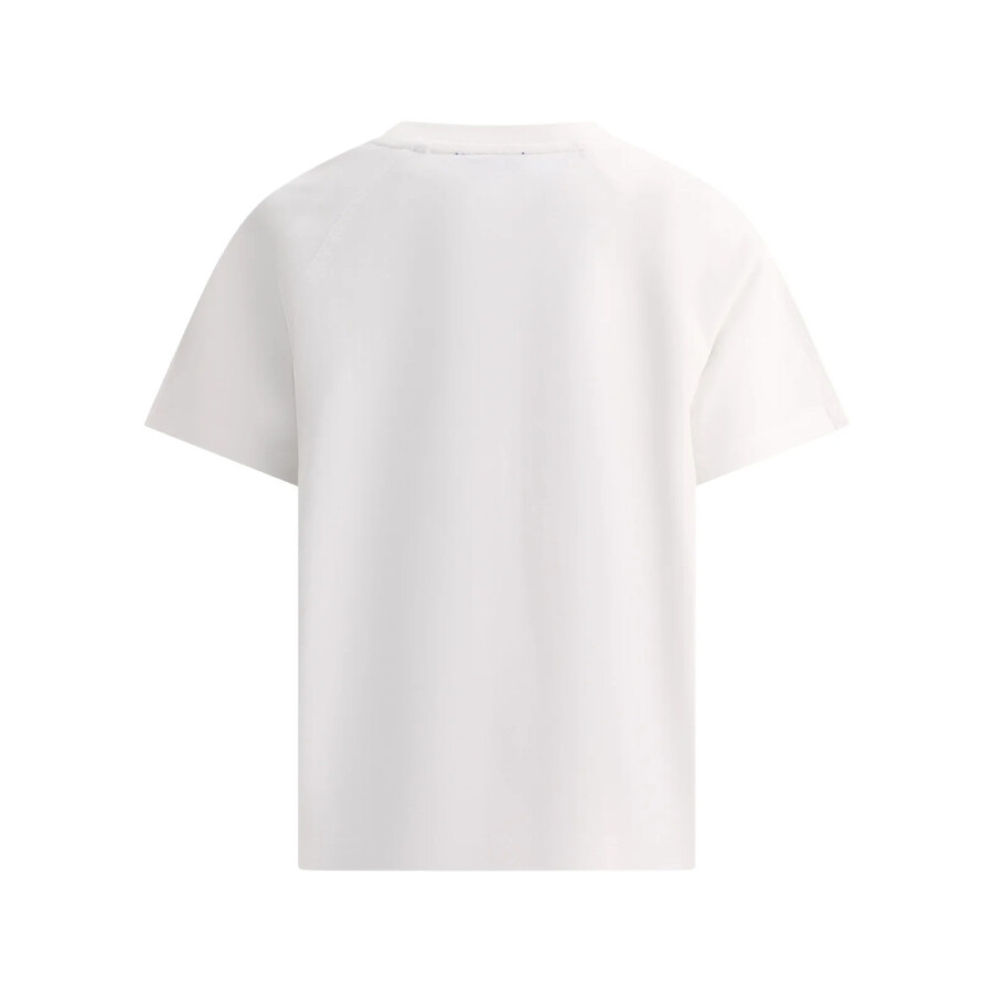 Burberry Kids Ekd Printed Crewneck Cotton T-shirt