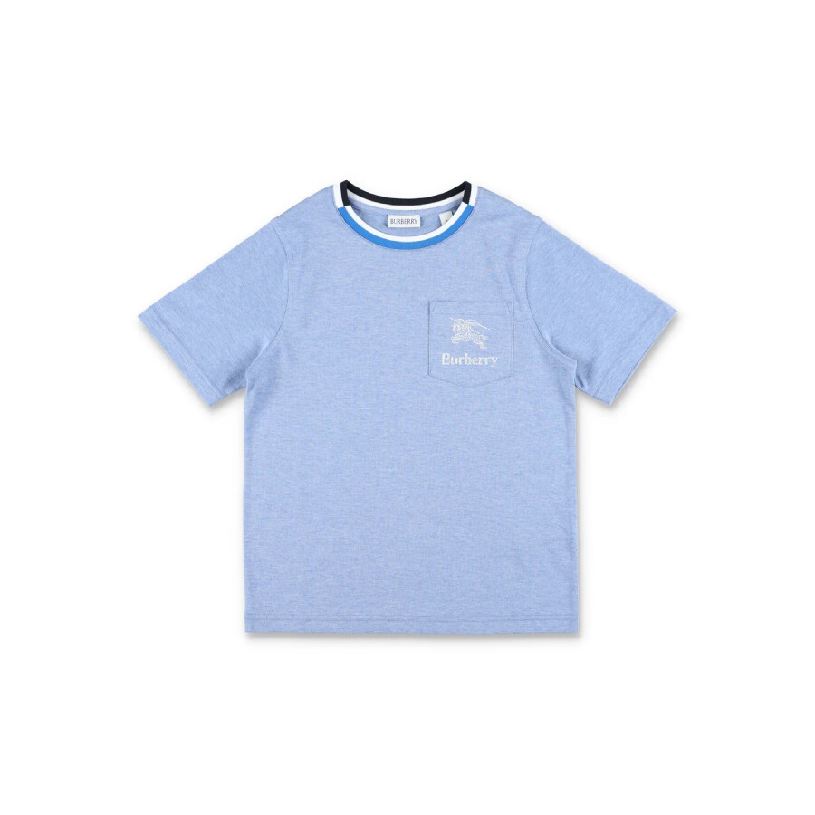Kids EKD-Embroidered Crewneck Cotton T-Shirt