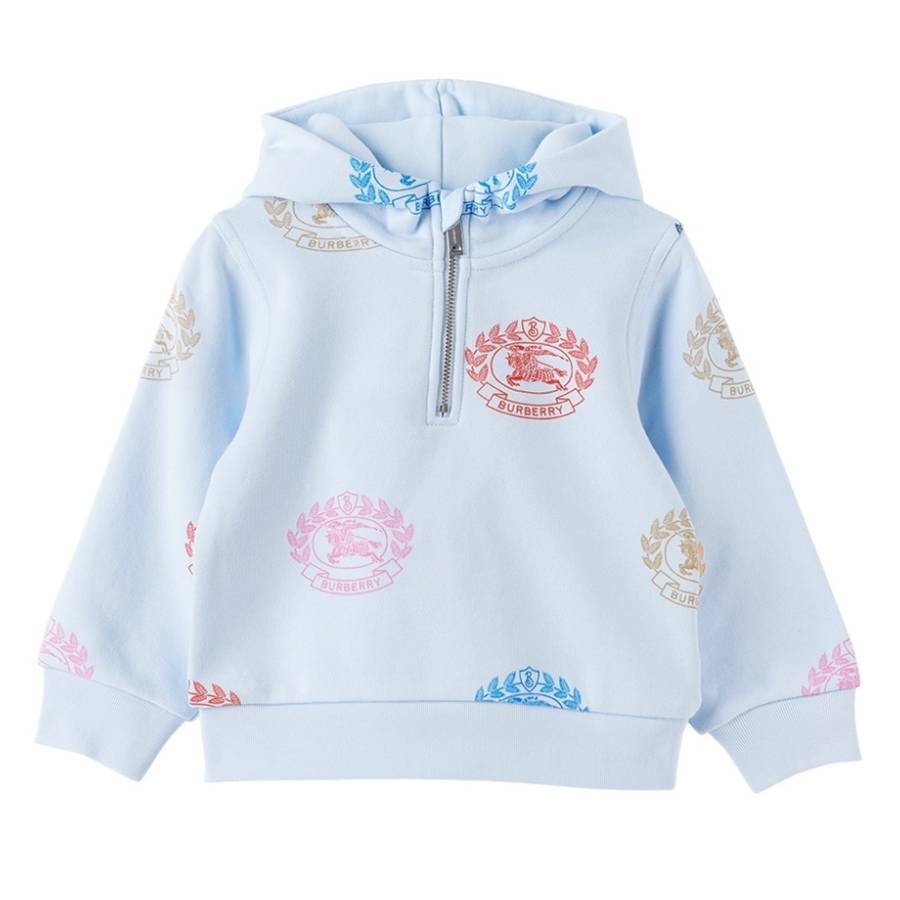 Burberry Kids  Hoodie Blue Age 8Y