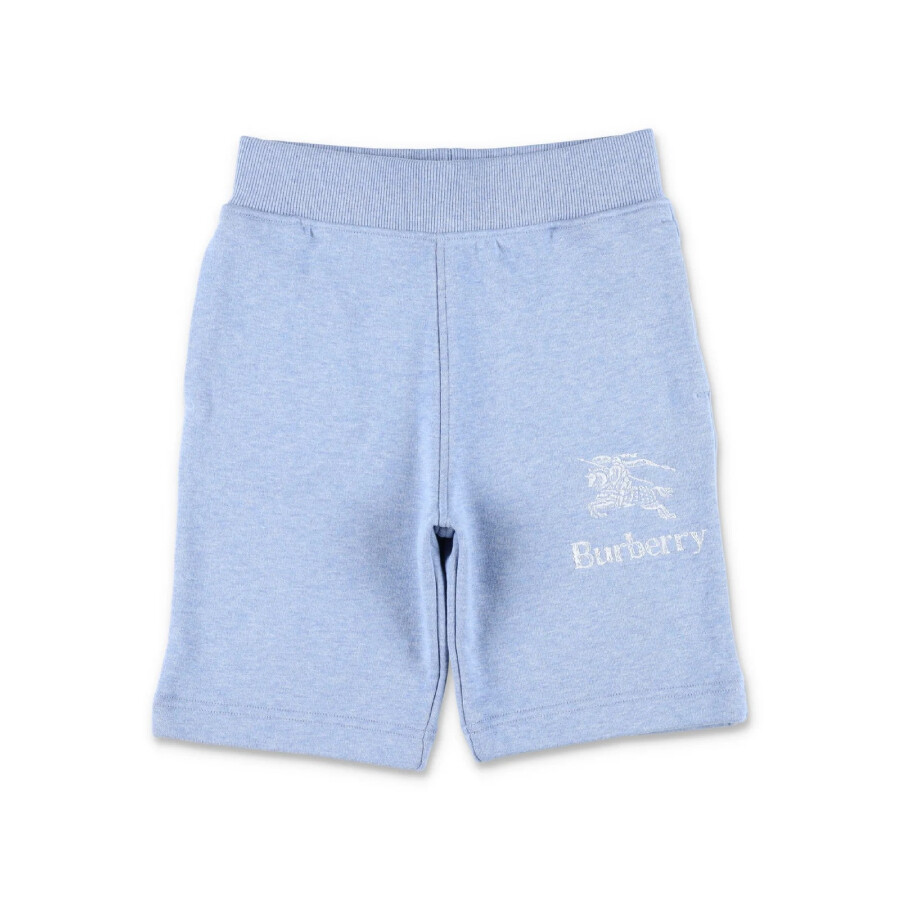 Kids Logo Printed Cotton Shorts