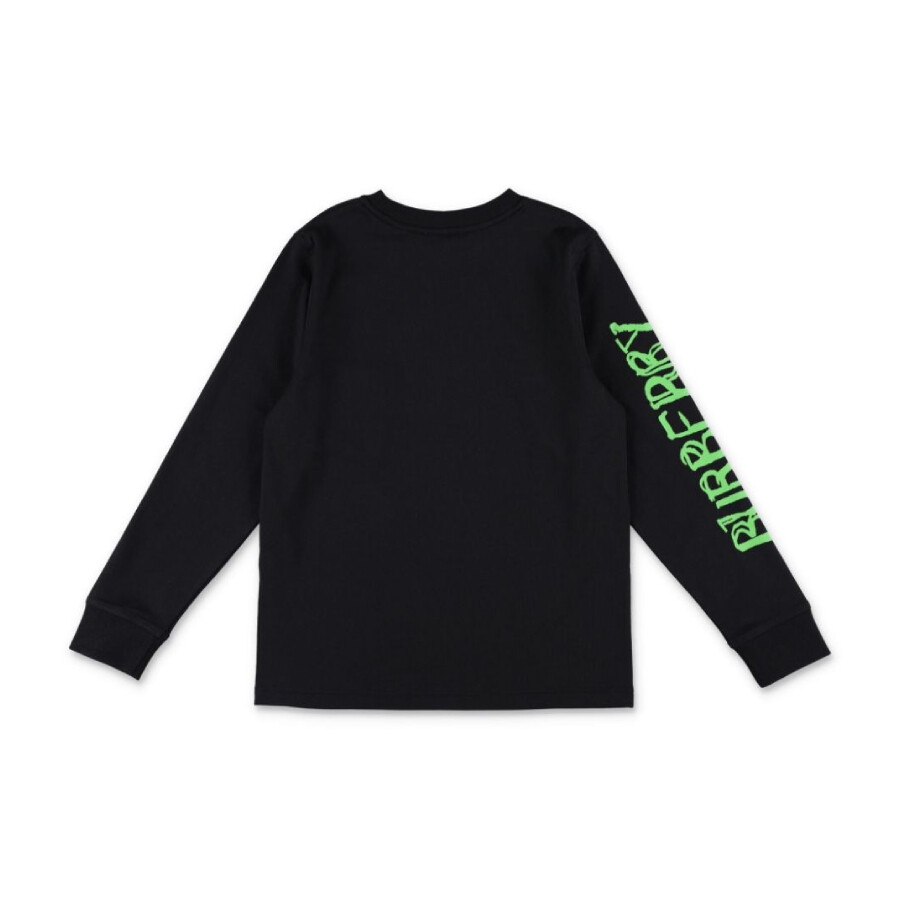 BURBERRY BURBERRY KIDS LOGO PRINTED COTTON SWEATSHIRT