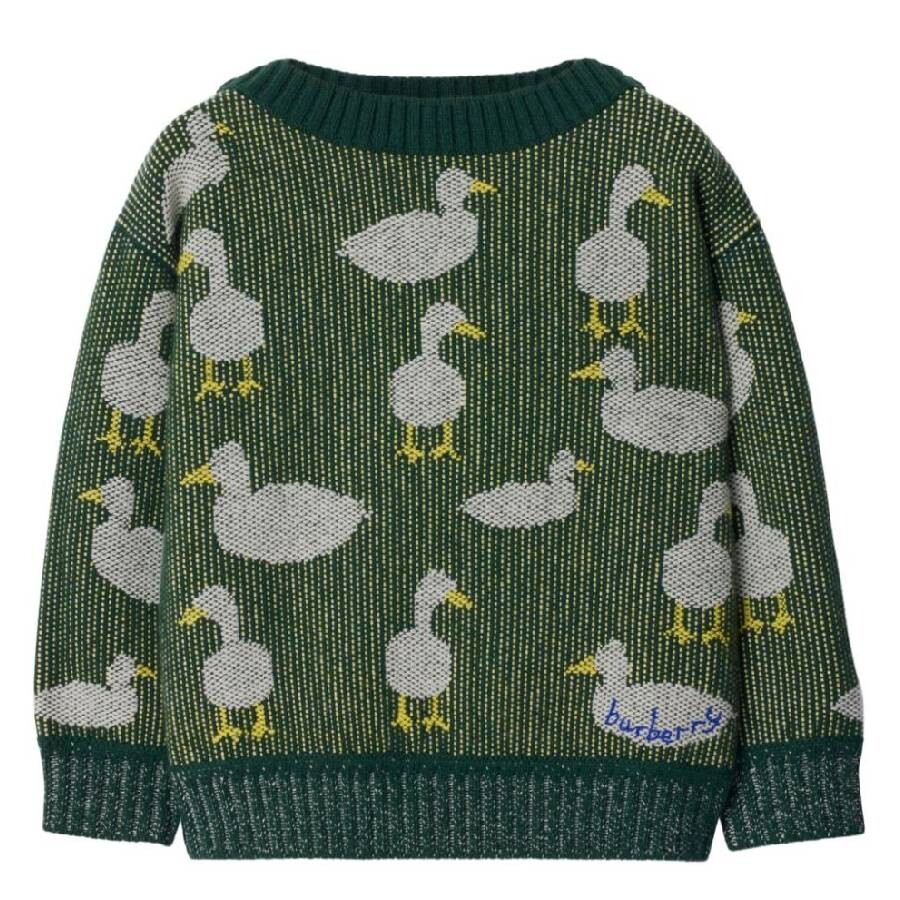 Kids Patrick Duck Jacquard Sweater