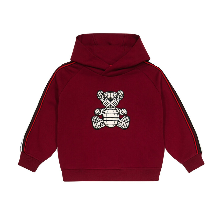 Kids Thomas Bear Applique Hoodie